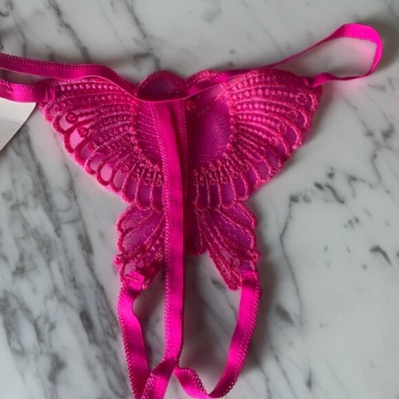 Butterfly and Pearl Necklace G-Strings and Thongs - Picture 4 of 10